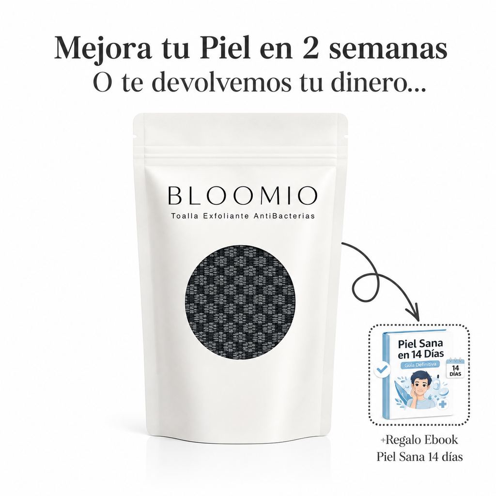 Toalla Exfoliante Anti-Bacterias Bloomio™