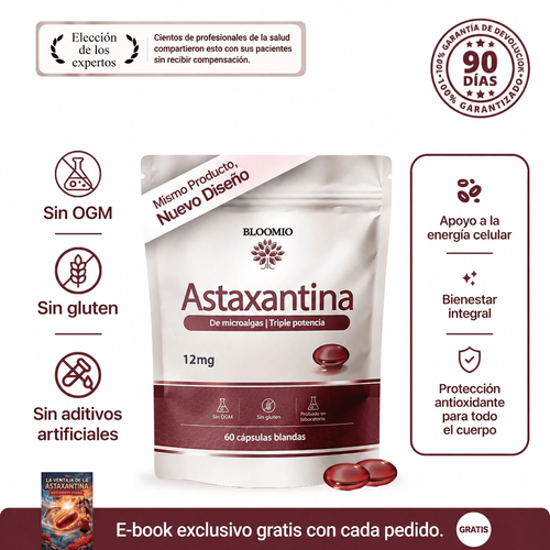 Bloomio Astaxantina 12 mg