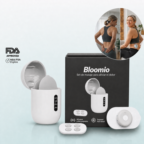 Sistema de Corrección Adaptativa Bloomio con estuche, control y módulos